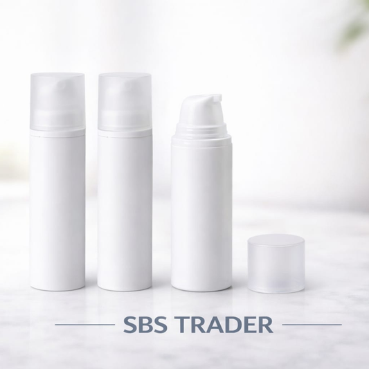 Premium White Airless Bottle