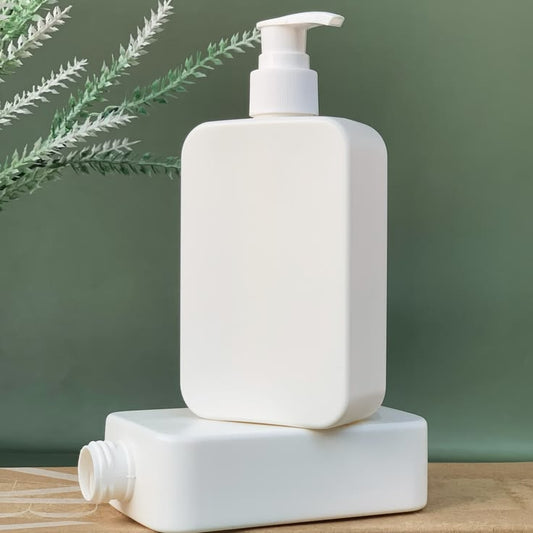 250ML HDPE SQUARE LOTION BOTTLE WITH PUMP CHINA
