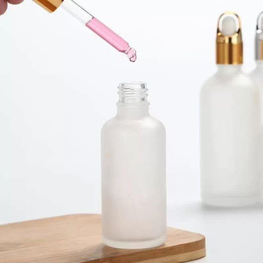 10ML 15ML 20ML 30ML 50ML 100ML FROSTED GLASS DROPPER BOTTLE CHINA