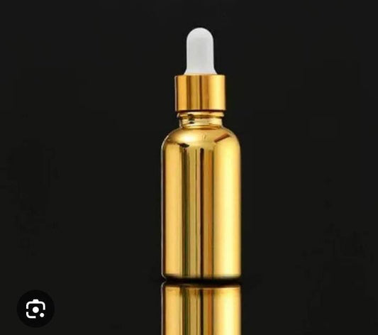 30ML GOLDEN GLASS DROPPER BOTTLE CHINA