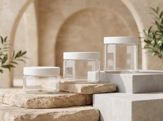 100ML TO 250ML COSMETIC PET JAR