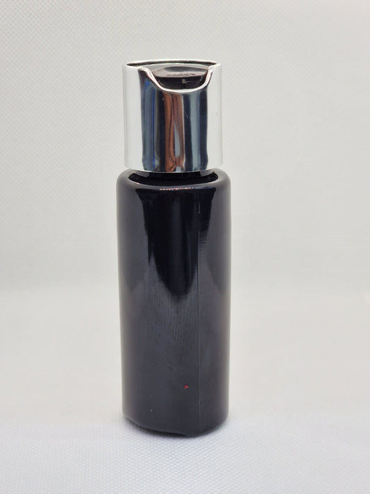 50ML TO 500ML PET BLACK BOTTLE WITH SILVER PRESS CAP CHINA