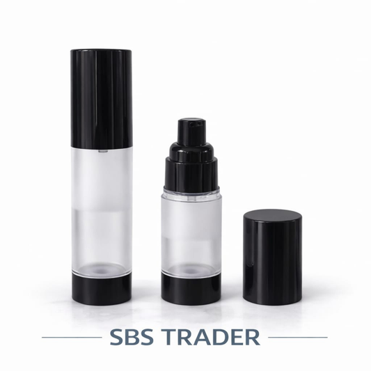 Premium Black Airless Bottle