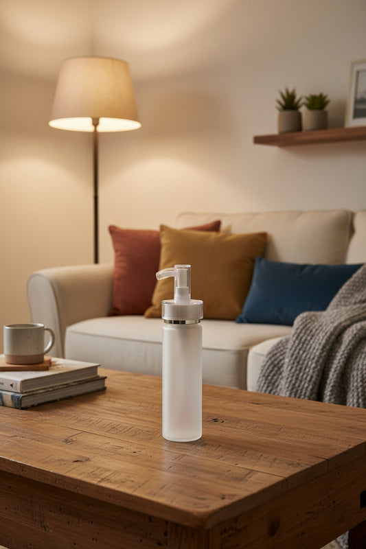150ML PET FROSTED BOTTLE WITH ACRYLIC PUMP CHINA