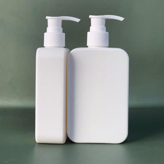 250ML HDPE SQUARE LOTION BOTTLE WITH PUMP CHINA