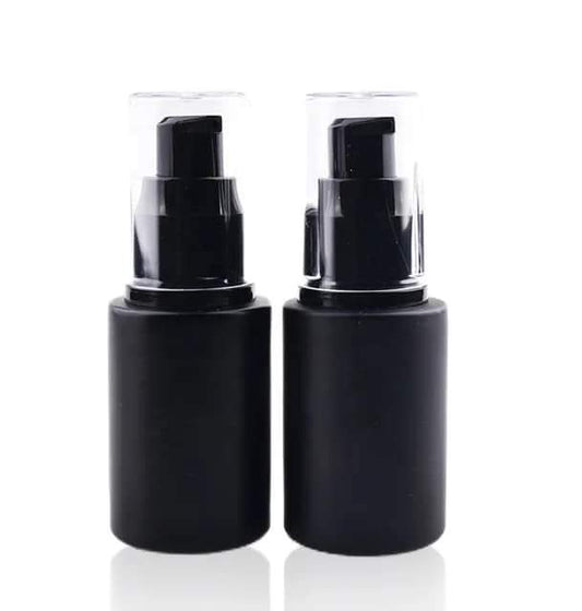 30ML ROUND FLAT FROST SERUM BOTTLE CHINA