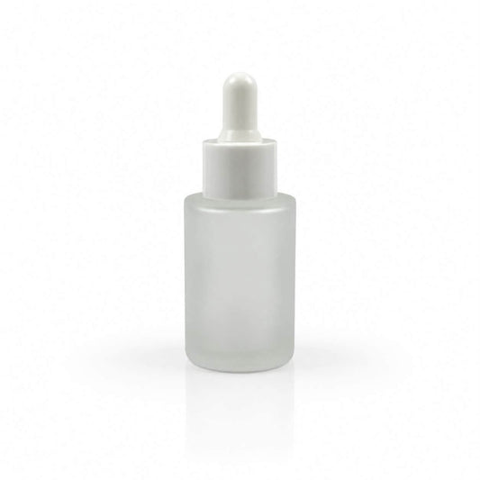30ML ROUND FLAT GLASS DROPPER BOTTLE CHINA