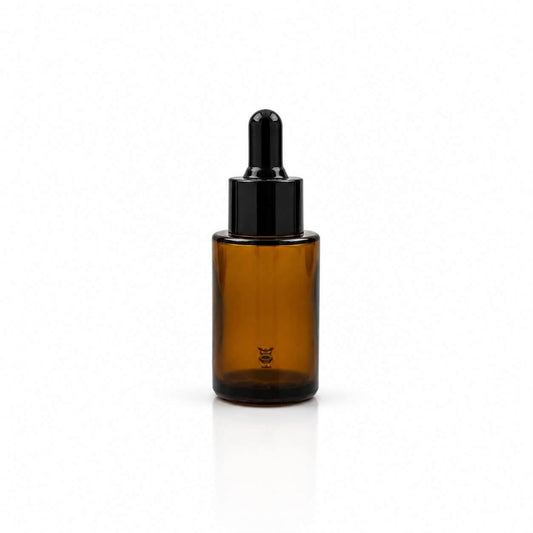 30ML ROUND FLAT GLASS DROPPER BOTTLE CHINA