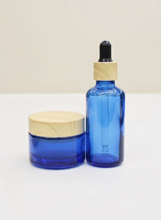 COSTMETICS GLASS JAR & GLASS DROPPER BOTTLE CHINA