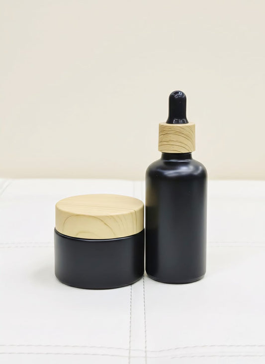 COSTMETICS GLASS JAR & GLASS DROPPER BOTTLE CHINA