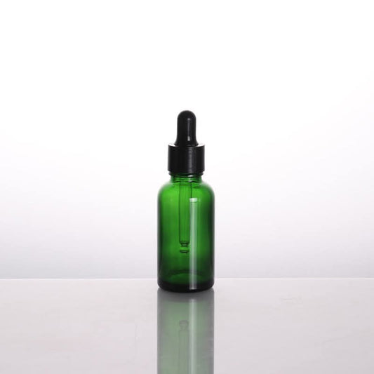 30ML GREEN GLASS SERUM BOTTLE CHINA