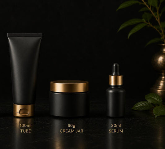 SKIN CARE PRODUCT EMPTY MATTE BOTTLE TUBE & JAR CHINA