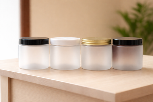 250ML PET FROSTED JAR CUSTMIZE BY SBS