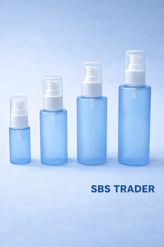 50ML 100ML 150ML & 200ML PET FROST COLOUR CUSTMIZE BOTTLE SBS