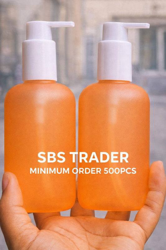 300ML PET FROSTED COLOUR BOTTLE WITH PUMP CHINA